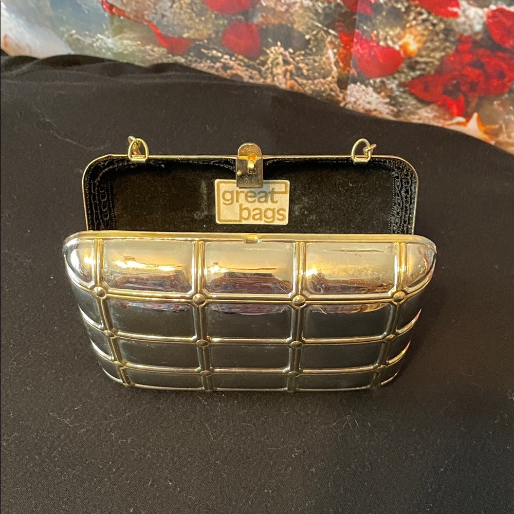 Gold and Silver Clutch ny Great Bags